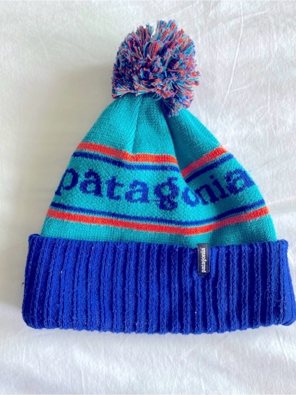 Patagonia Powder Town Retro PomPom Beanie Hat
